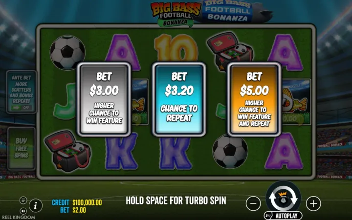 Big Bass Football Bonanza screenshot 2