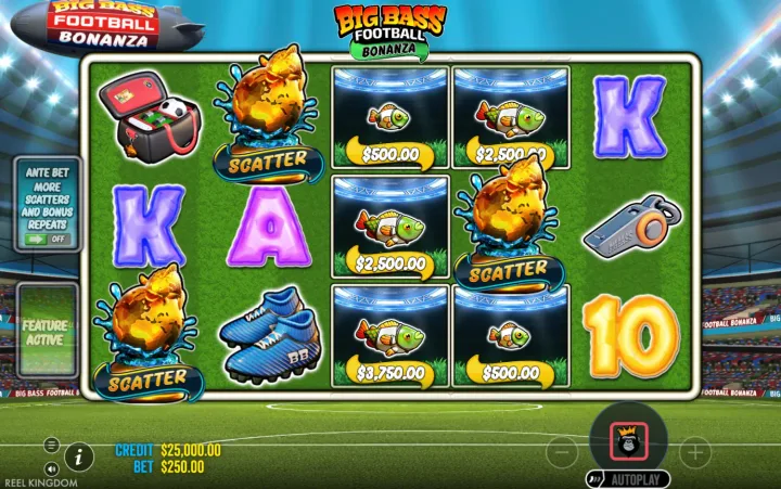 Big Bass Football Bonanza screenshot 5