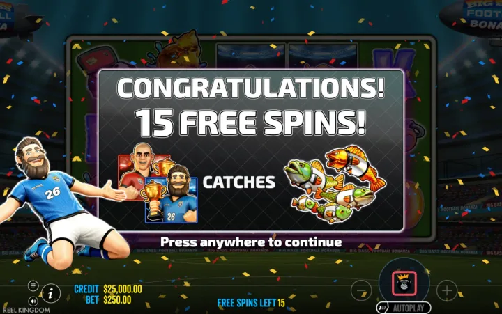 Big Bass Football Bonanza screenshot 6